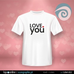 t-shirt love you Ref.:t-shirts-002