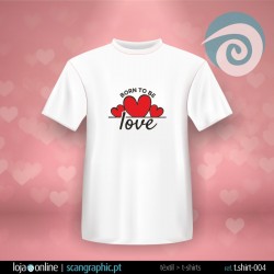t-shirt born to be love Ref.:t-shirts-004